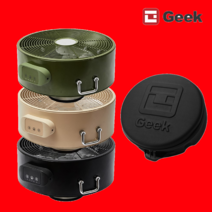 GEEK 히텁팬 (블랙) 캠핑 난로 히터 열기 공기순환기 USB보조배터리 동력팬 SWG-D2210B, 블랙