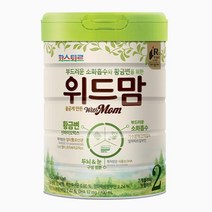 위드맘 리뉴얼 2단계 1캔 황금변 유산균 파스퇴르 아기분유, 1세트