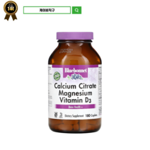 블루보넷 구연산 칼슘 마그네슘 비타민D3 180정, 90정, 1개