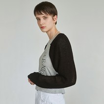 닉앤니콜 NICOLE BOLERO KNIT TOP_BLACK
