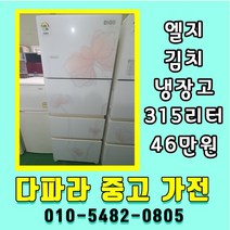 중고냉장고 김치냉장고 스탠드형 엘지디오스김치냉장고 315리터