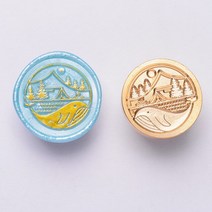 캣폴 베란다펫도어 원목캣타워 캣타워DIY 레트로 왁스 인감 스탬프 머리 별이 빛나는 하늘 나비 고양이 장미 나무 잎 패턴 DIY 봉투 초대 카드 장식 선물, [15] No.15