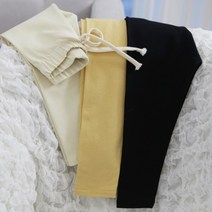 아기 유아 아동 주니어 봄 가을 허리매듭 컬러 레깅스