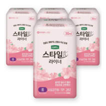 유한킴벌리 디펜드 스타일 라이너 무향 롱 112개, 28개입, 4팩