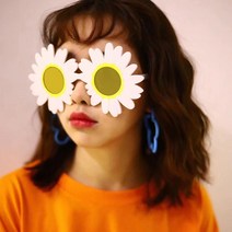 [바람난풍선] 파티안경 플라워데이지 컵케이크 생일안경, 컵케이크(화이트)