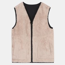 유솔 뽀글이 리버시블 조끼 ULVW20T02