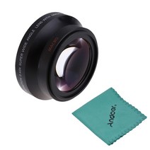 67mm 디지털 카메라 HD 0.43 광각 렌즈 Canon Rebel T5i T4i T3i 18-135mm 17-85mm 및 Nikon 18-105 70-300VR 용