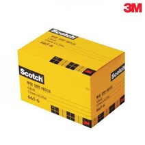 3M 스카치 투명 양면테이프 665R-6 12mmx6.35M 오피스팩 1207 VAD