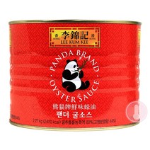 푸드올마켓_ 이금기 팬더굴소스 2.27kg-캔