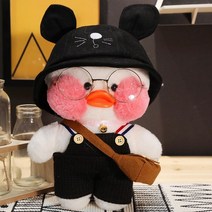 30cm lalafanfan cafa mimi yellow duck kawaii cartoon animal plush toy 박제 인형 어린이 어린이 생일 선물 크리스마스 선물, 스타일 7