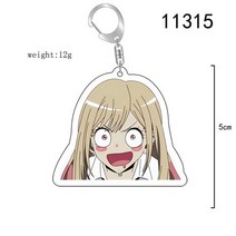 슬램덩크키링 내드레스 업 달링 키 체인 Marin Kitagawa Wakana Gojo Keyrings 아크릴 애니메이션 Sono Bis, 한개옵션1, 24 24