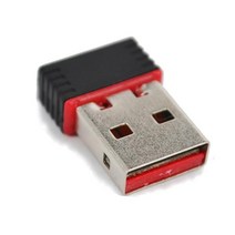 네트워크 랜카드 Kebidu USB 2.0 WiFi 무선 어댑터 150M LAN 카드 미니 150Mbps 802.11 ngb RTL8188 PC 노트북 용, [01] 7601 Version