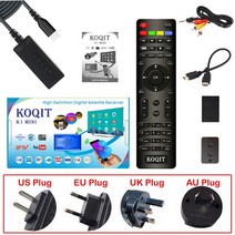 차무무 Koqit K1 미니 DVB S2 수신기 위성 tv 미러 스크린 캐스트 Wifi DVB-S2 인터넷 파인더 유튜브, 02 DVB-S2 Only_01 미국 플러그, 03 DVB-S2 Only_01 미국 플러그