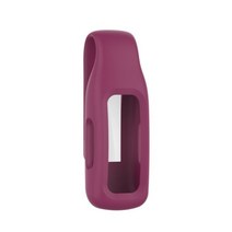 애플워치 갤럭시워치 스탠드 충전독 거치대 액세서리 화면 보호 케이스 전체 커버 홀더 Fitbit 인스파이어 2 스마트 워치 교체 팔찌 쉘 클립 보호기, wine red