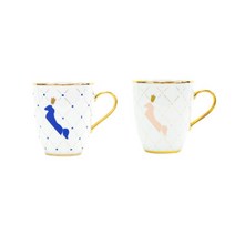 [리넥] 라인머그 400ml, 라인머그 400ml-블루, 1개