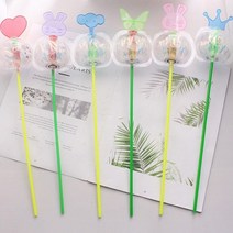 응원봉 아미밤 응원도구 야광 라이트스틱 레인보우 마술 지팡이 마술 지팡이 거품 꽃 다채로운 마술 발광 장난감 39s 지팡이 장난감 날 선물 참신 r9l1