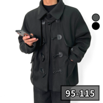 이브컴퍼니 남자 겨울 오버핏 숏 떡볶이 코트 95-115 2컬러 (4539-1)
