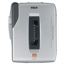 RCA RP3536 휴대용 카세트 레코더 5버튼 실버 599402