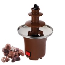 퐁듀기계 가정용 단 초콜릿 분수 녹이는 치즈