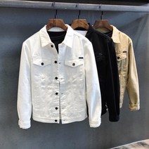 남성용 워싱 데님자켓 하늘비즈 A8 T709X602