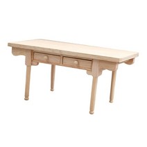 Royalways 1:12 스케일 작은 척 장난감 시뮬레이션 가구 소녀를위한 Teatable 선물 BJD 인형 장식 인형 집 액세서리 역할, 12.9cm x 6.9cm x 6.2cm, 활기 없는, 자연스러운