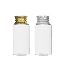 알루미늄캡 10ml 15ml 20ml 30ml 40 ml 어메니티 공병, 40ml 투명용기 골드캡