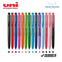 유니볼 시그노 노크식 RT1 UMN-155-28 (0.28mm) 볼펜, UMN-155-28 블루블랙, 1개