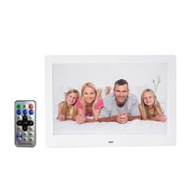 전자액자 디지털 스마트 액자 앨범 10.1/10 인치 스크린 디지털 사진 프레임 HD 1024x600 LED 백라이트 전, [04] AU, 02 WHITE_04 AU, WHITE+AU