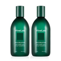 바이브랩 리바이 솔루션 안티 헤어 로스 샴푸 300ml 탈모 샴푸, 2개