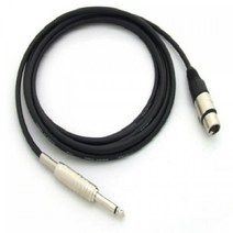 카나레 XLR(암)-55모노 케이블 0.5M [L-2T2S], 레드