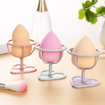 메이크업스펀지 퍼프세척법 퍼프 받침대 거치대, 스카이블루