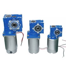 대형 DC 웜기어 모터 12/24/90/220V 120/180/250W 22/30/36/45/60/90/180/240Rpm 영구 자석 포함 RV030/040 기어, 1개, 24V, 250W-36RPM
