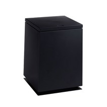 벨로비 모던 사각 원터치 휴지통 11L, 블랙