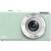 Songdian 디지털 카메라 DC402AF 64GB, 민트 그린