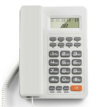 알오엠 모텔전화기 업소용 유선 객실용 프론트 매장, 8204 화이트