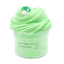 70ml 버터 슬라임 과일 키트 DIY 비 끈적 구름 향기로운 장난감 어린이 선물 스트레스 방지 교육 레인보우 클레이 공예, [21] U