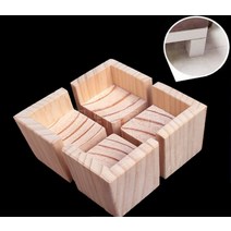 나무 목재 책상 테이블 가구 다리연장 가구높이 조절 5cm 8cm 10cm 15cm 20c, 8x8cm 키 5cm개