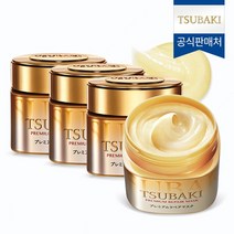 공식판매처 츠바키 프리미엄 리페어 마스크 헤어팩 4개, 없음