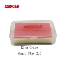 자동차 클레이바 낙진 marflo auto care car wash 매직 클레이 바 2.0 speedy surafce prep block for car 디테일링 폴리싱 made, 킹 클레이 블록