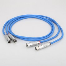 밸런스 XLR 케이블 OFC 고순도동선 카본단자