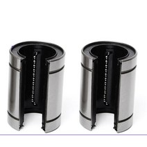 LM25UUOP LM25UU 베어링 25mm 선형 모션 볼 부시 부싱 가이드 로드 라운드 샤프트 CNC 1개