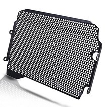 MT07 오토바이 라디에이터 그릴 가드 프로텍터 커버 알루미늄 합금 MT07 MT-07 MT 07 2018 2019 2020 2021용(블랙), MT07 Radiator Grille Guard Cov