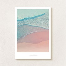 더 아트 컴퍼니 감성 여름 힐링 바다 풍경그림 홈인테리어 카페 스튜디오 그림액자 물그림 풍수그림 시원한 바다그림 20종, 1. 파스텔 비치 A
