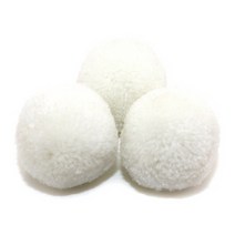 핸드메이드 털실 방울 폼폼이 뿅뿅이 뽕뽕이 40가지 칼라, #01, 50mm (10개입)