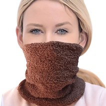 겨울 방한 목토시 멀티스카프 넥워머 탁텔, 와인