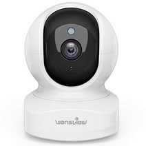 Wansview 네트워크 카메라 1080P 200만 화소 베이비 모니터 WiFi IP 카메라 무선 실내 방범 카메라 애완동물 카메라 아기노인애완동물 감시 동체 감지 양방향 음성 암시 촬영 녹화 가능