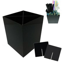 빨대꽂이 설탕꽂이 스탠드 디스펜서 4칸분리 빨대통 스틱통