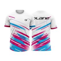 배드민턴 전사유니폼 상의(BMJS003) 화이트