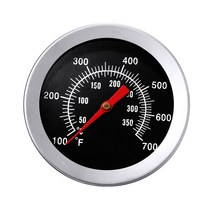 부착형 그릴온도계 (4cm)B 바베큐 훈제 오븐 항아리 카마도 BBQ, 1개