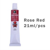 유채물감 마리의 연극 얼굴 유화 컬러 메이크업 안료 색 북경베이징광동 오페라 드라마무도회 그림, Rosered3361pcs